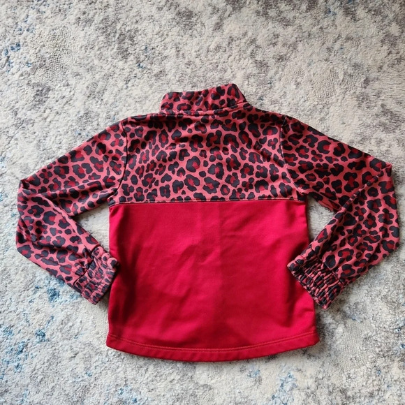 Nike Kids Red Leopard Jacket - Picture 3 of 3